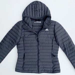 ADIDAS Varilite Hooded Down Puffer Jacket